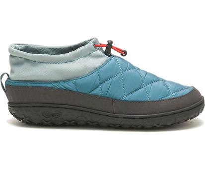 Pantuflas Chaco Mujer Ramble Puff Azules España RGIQ62810